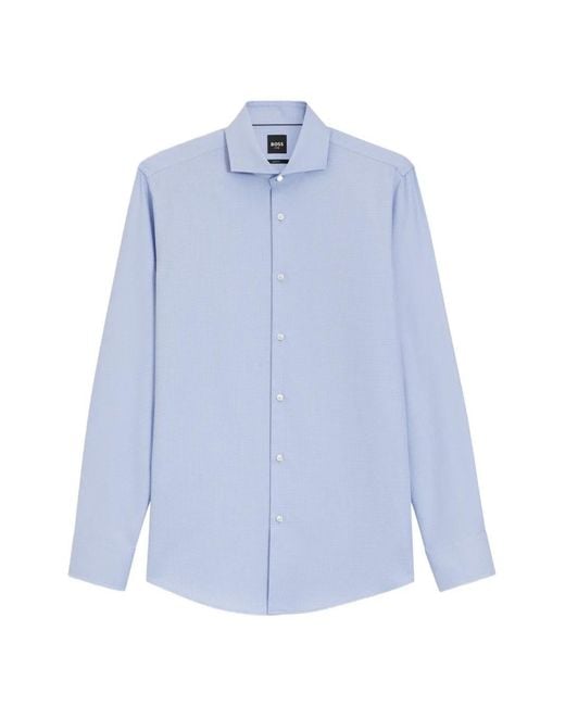 Boss Blue Pattern Shirt for men