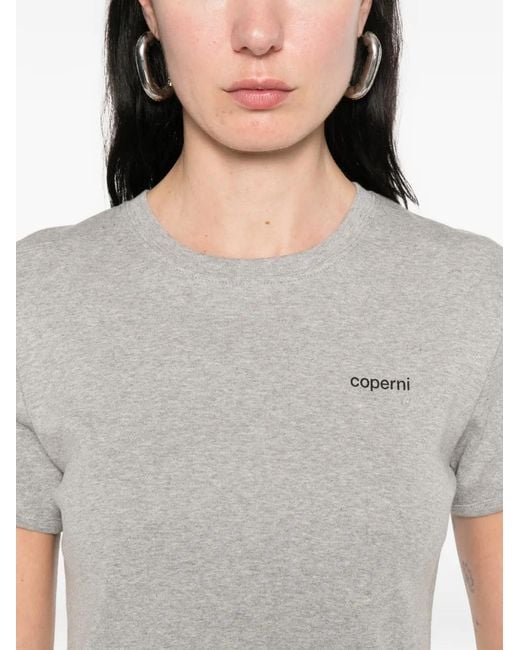 Coperni Gray Logo T-Shirt