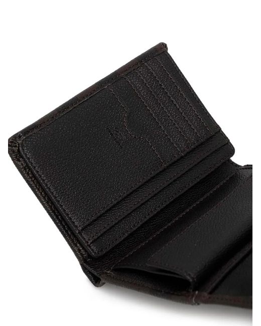 Joop! Black Cosma Check-Pattern Wallet