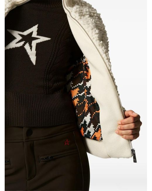 Perfect Moment Natural Aprés Bomber Jacket