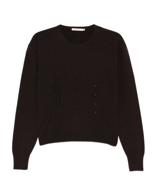 Jersey Con Cuello Redondo Paloma Wool de color Black