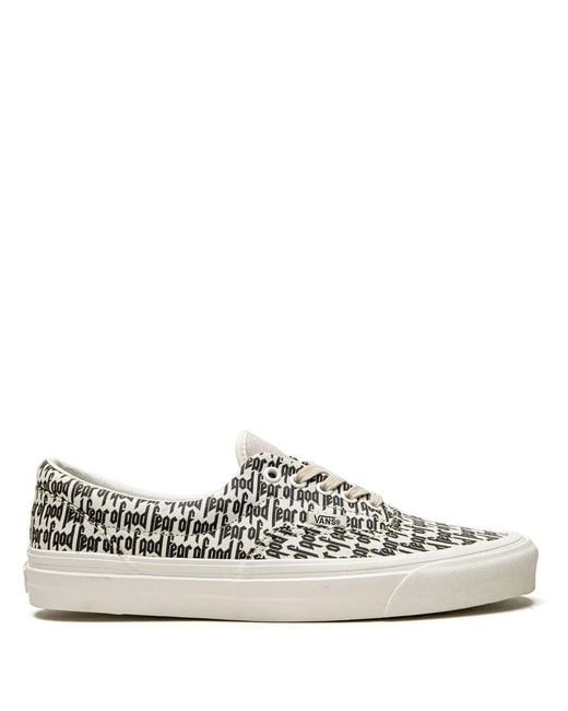 Vans White X Fear Of God Era 95 Reissue Sneakers