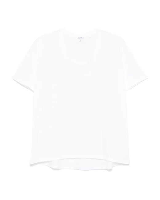 Aspesi ロゴ Tシャツ White