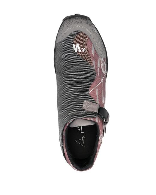 A_COLD_WALL* Brown X Roa Minaa Low-Top Sneakers for men