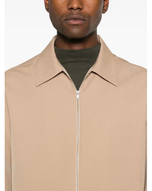 Jil Sander Natural Wool Overshirt for men