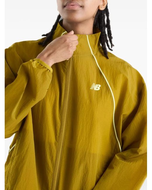 New Balance Yellow Sport Legacy Jacket