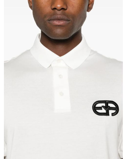 メンズ Emporio Armani Asv ポロシャツ White