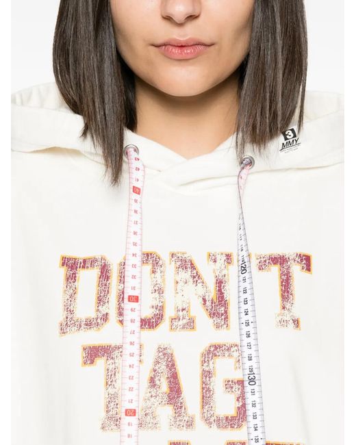 Maison Mihara Yasuhiro White Long-Sleeves Hoodie