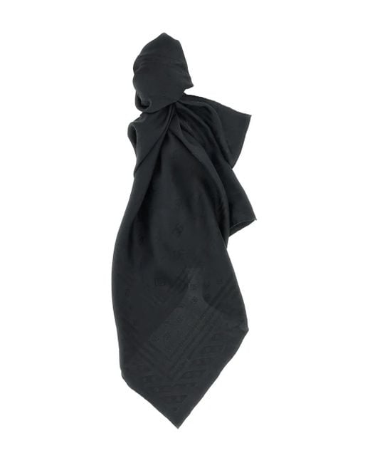 Dolce & Gabbana Logo-print Scarf Black