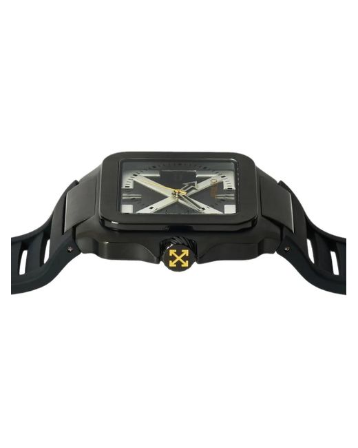 Off-White c/o Virgil Abloh Black Proto Layer Watch for men