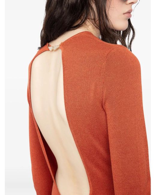 Abito Sarra Lungo di Zadig & Voltaire in Red