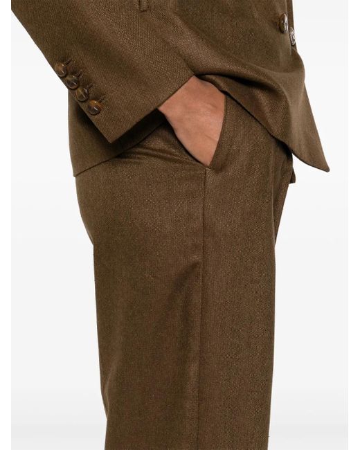 Blazé Milano Brown Renard Fox Trousers