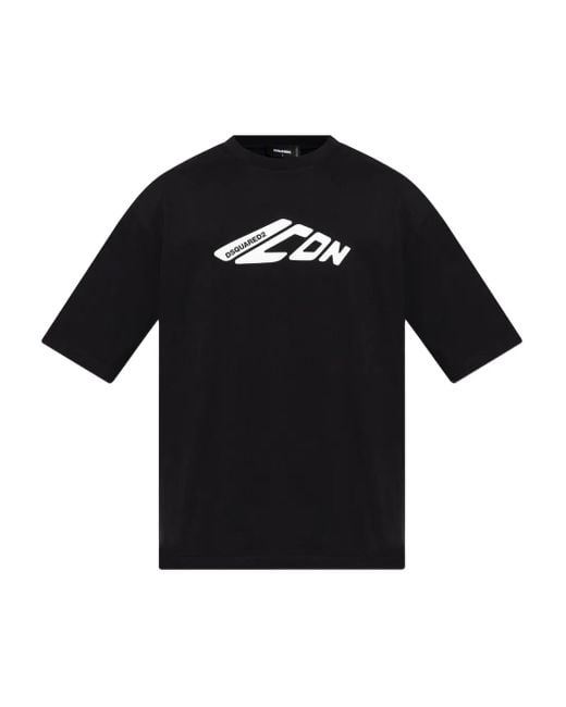 T-Shirt di DSquared² in Black da Uomo