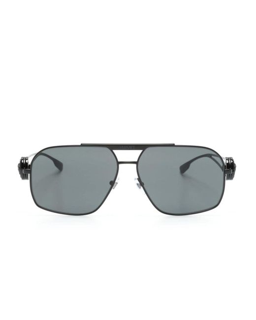 Versace Gray Ve2269 Pilot-frame Sunglasses for men
