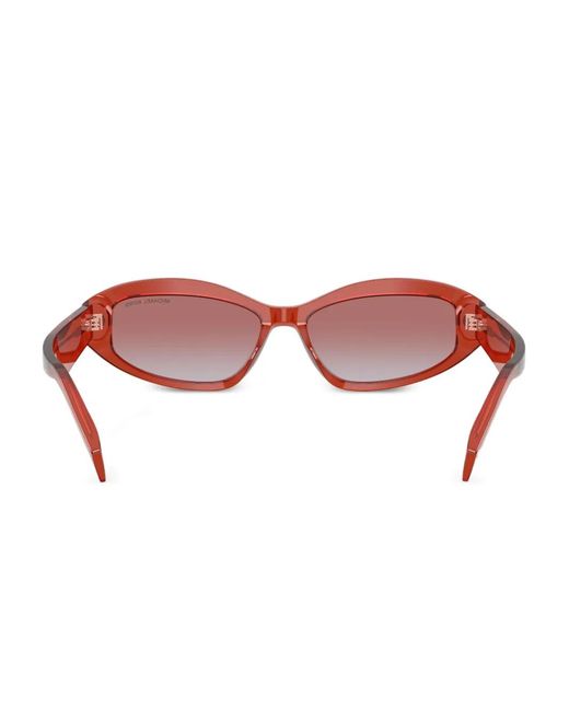 Michael Kors Pink Oval-Frame Sunglasses