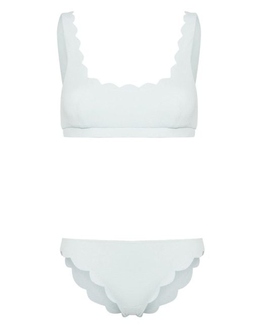 Marysia Swim Gewelfde Bikini Met Textuur in het White
