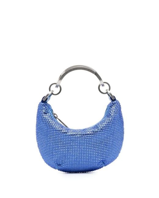 Off-White c/o Virgil Abloh Blue Sequinned Mini Bag