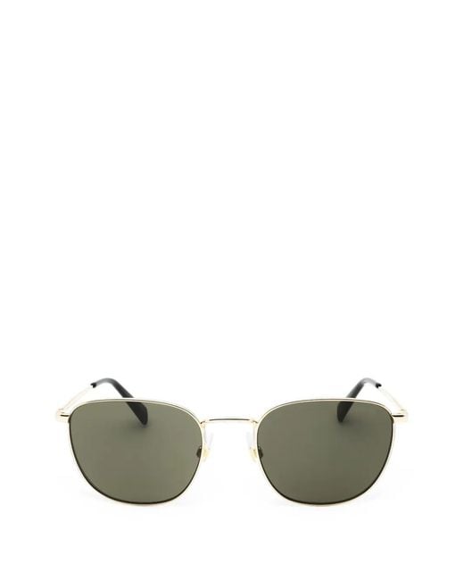 Levi's Green Pilot-Frame Sunglasses