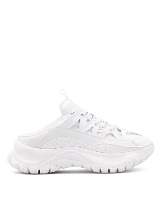 Marc Jacobs White 'The Lazy Hiker Mule' Sneakers