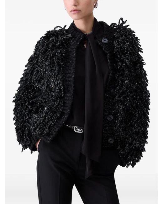 Liu Jo Black Soft Knit Jacket