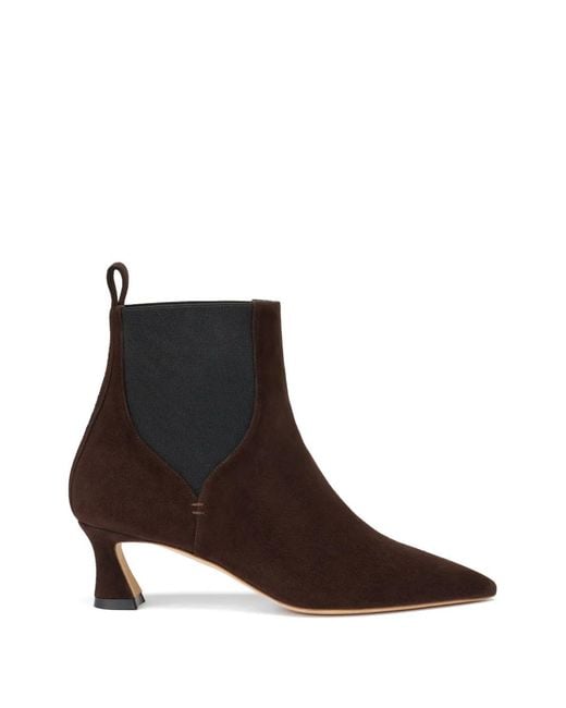 Malone Souliers Brown Bottines Carolyn En Daim