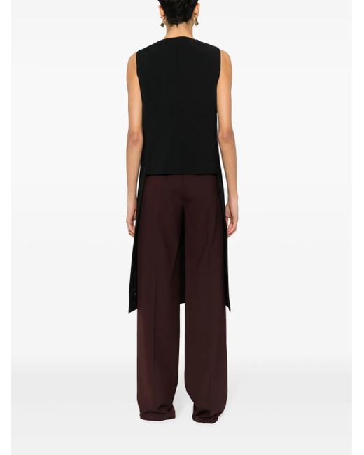 Alberta Ferretti Black Vest