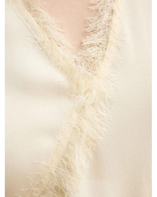 Day Birger et Mikkelsen Natural Kleid mit Fransen
