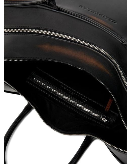 CAMPERLAB Black Lunssi Shoulder Bag for men