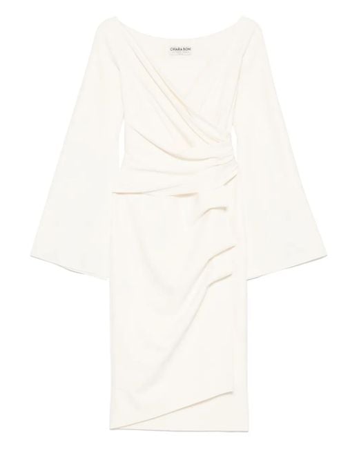 La Petite Robe Di Chiara Boni Women's White Isoshi Midi Dress