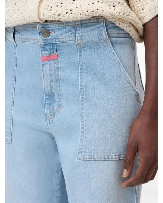 Closed Blue Aria Panelled Jeans