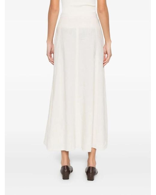 Marc O' Polo White M04011220071 Midi Skirt