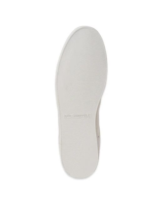 Karl Lagerfeld White Ikon Nft Patch Sneakers
