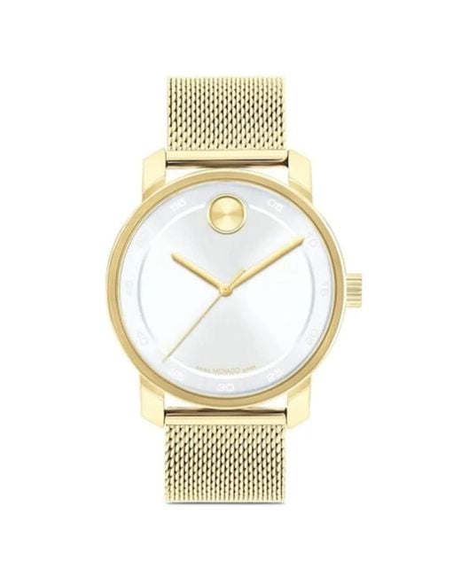 Movado Metallic Montre Bold Mm En Mesh for men
