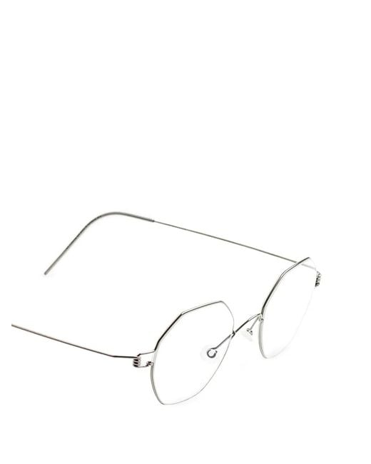 Lindberg Natural Geometric Titanium Glasses