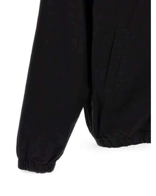 Carhartt Black Madison Ripstop Cotton Jacket for men