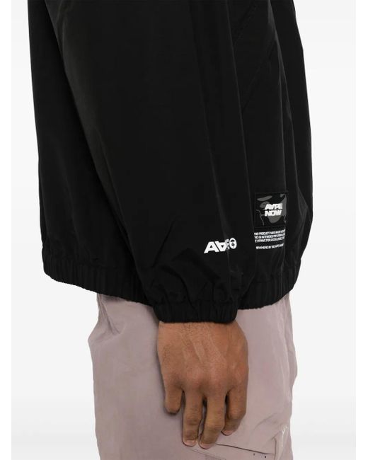 Aape By A Bathing Ape Aapenow Jack Met Halve Rits En Moonface-Logo in het Black voor heren