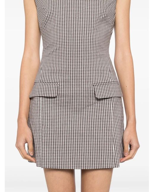 Staud Gray Walker Kleid