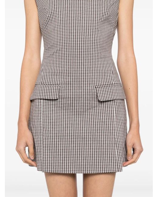 Staud Gray Walker Dress
