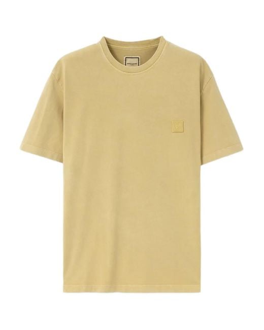 メンズ Wooyoungmi ロゴ Tシャツ Yellow