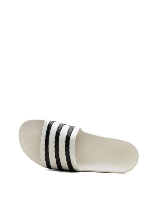 Adidas White X Fear Of God Athletics Adilette "Cream" Slides for men