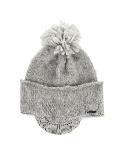 Bonnet À Pompon DSquared² en coloris Gray