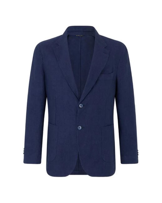 Brooks Brothers Blue Two-Button Single-Breasted Blazer for men