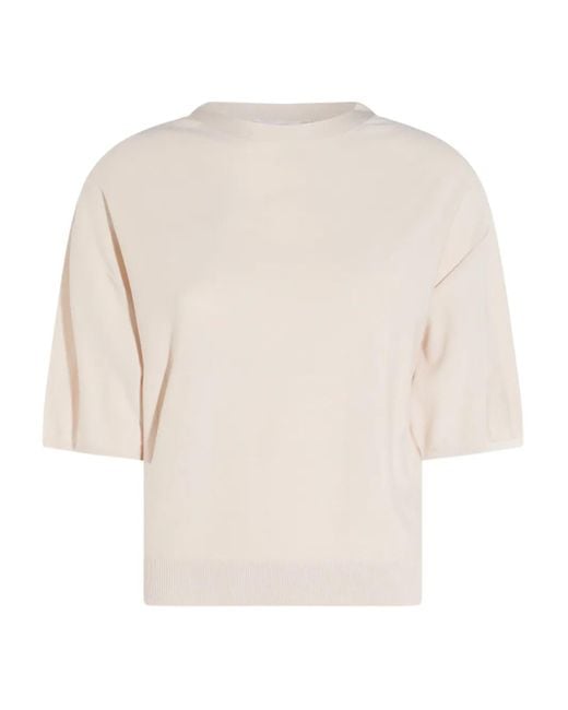 Antonelli White T-Shirt aus Baumwolle