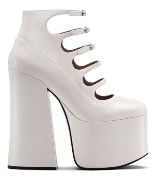 Zapatos Kiki con tacón de 160 mm Marc Jacobs de color White