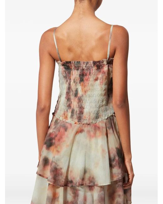 Isabel Marant Natural Anka Mini Dress