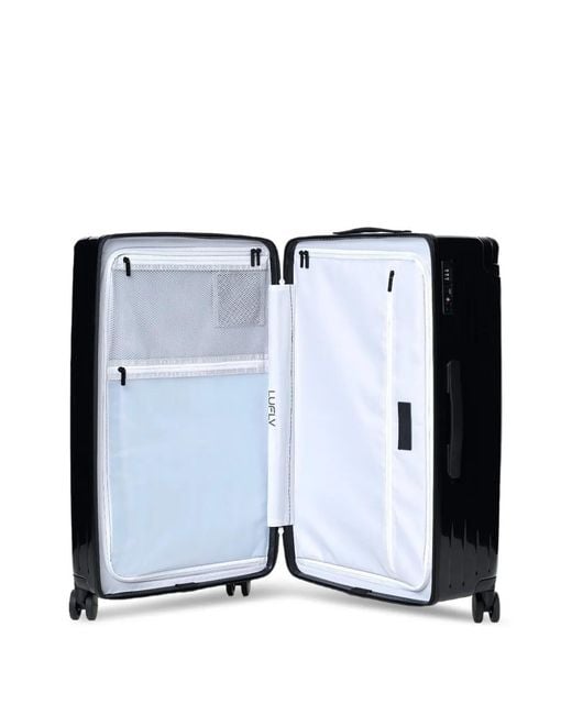 Valigia Light A Coste di Lufly in Black