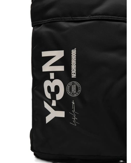 Y-3 Black N Zip Tote Bag