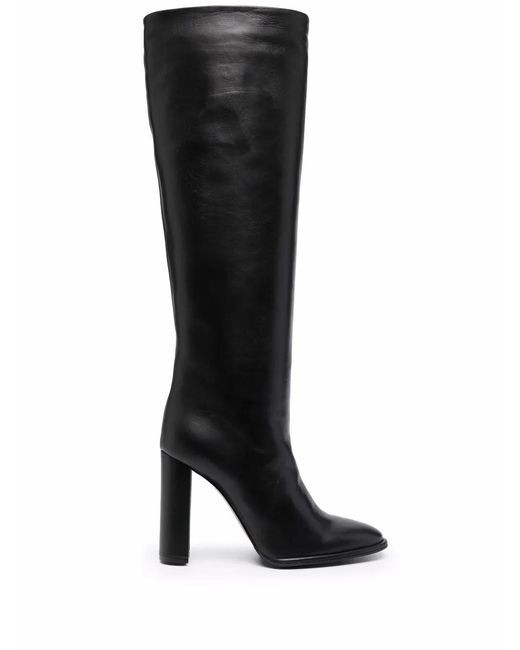 Le Silla Black Elsa 110Mm Knee-High Boots