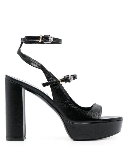 Givenchy Black Voyou 115mm Platform Sandals