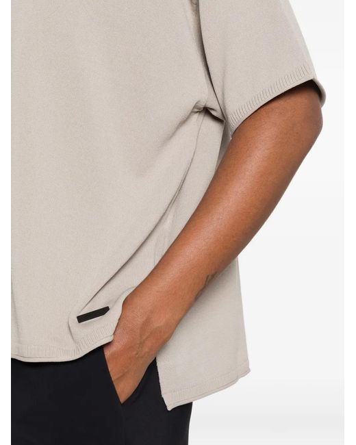 Rrd White Short-Sleeve Cotton Top